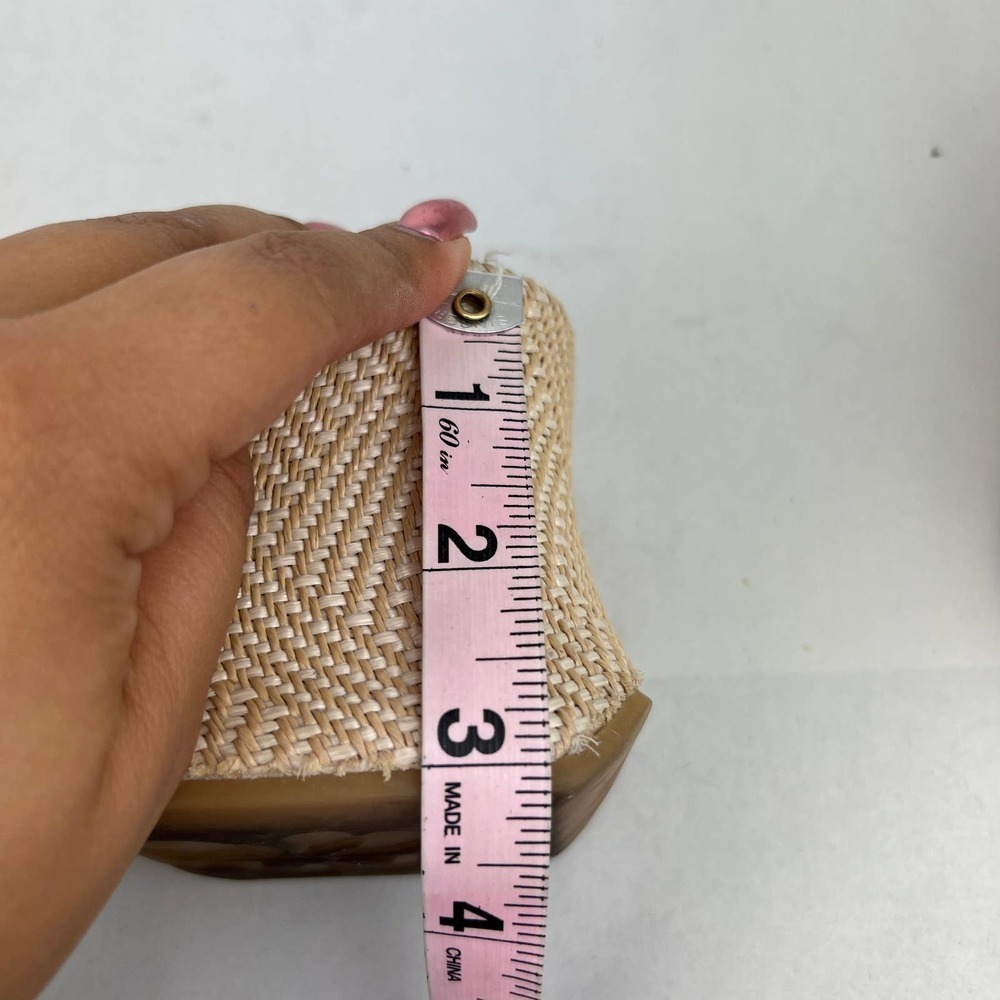 Lower East Side Vintage Espadrille White Strappy Y2K Sandals Womens Size: 10 - Picture 9 of 9